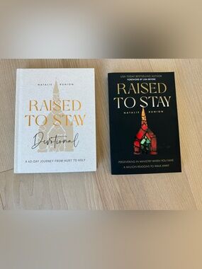 Natalie Runion Raised to Stay Book and Devotional Set